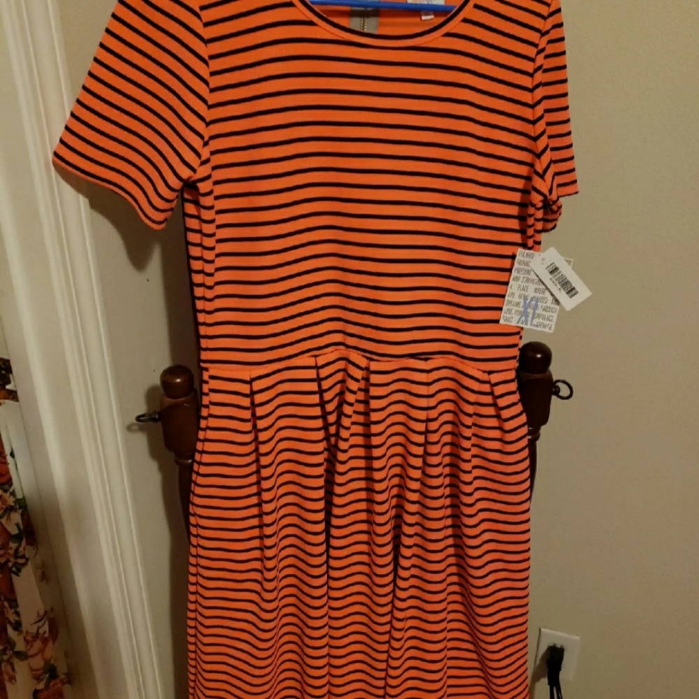 Lula Roe dress super nice and confy.